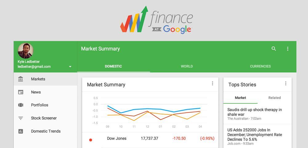 sito google finance