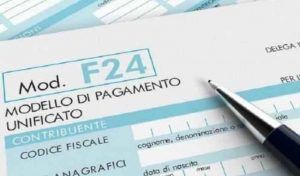 modello f24 codice 1001