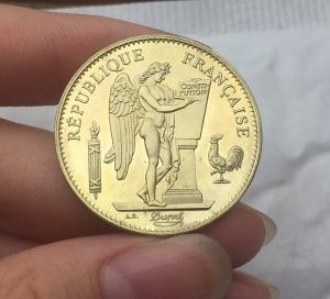 moneta oro francese