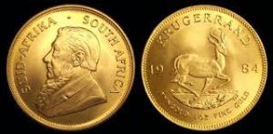 monete oro sudafrica